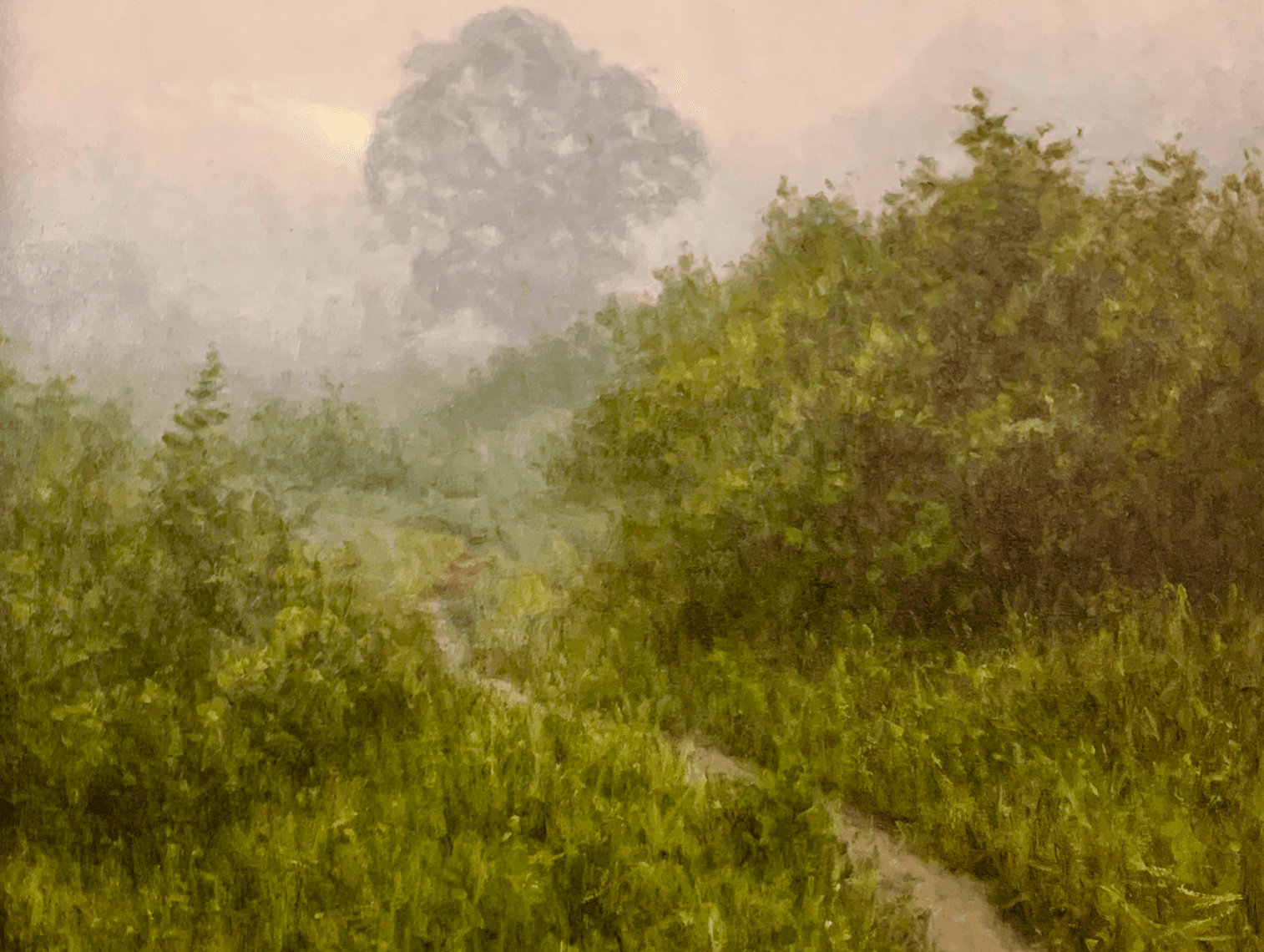 Artwork representing the journey to Emmaus